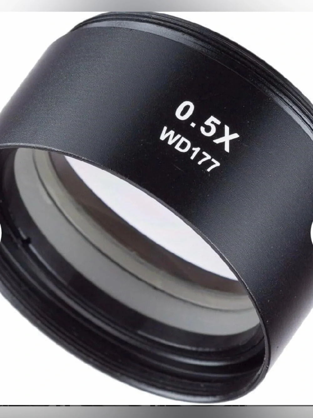 0.5X Wide Angle Lens Adapter - Black